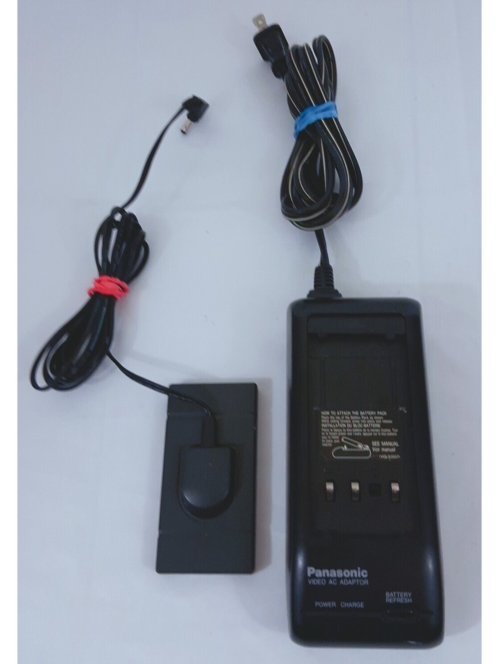 PANASONIC AC/DC Adapter Model PV-A16 Battery Charger & DC Coupler Working TESTED